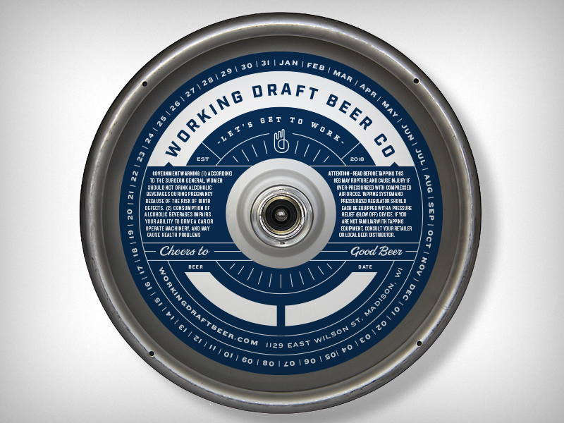 Mockup Collar Keg Free Free Beer Barrel Mockup PSD (42.1