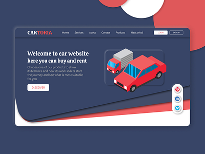 Car webdesign