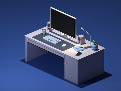 3D Workspace 3d blender design workspace