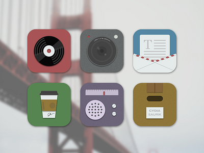 Haze Icon theme apps icons flat icons ios theme ios8 iphone jailbreak theme winterboard
