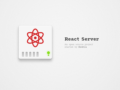React Server alt logo by Carey Spies on Dribbble
