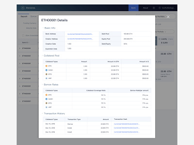 Long detail page-modal