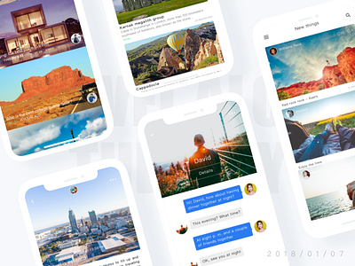 Tourism application ui ux