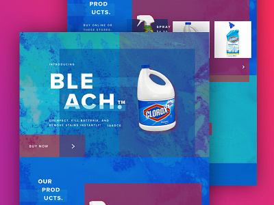 Introducing Bleach app design flat mobile platform product sign up ui user ux visual web