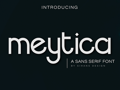 meytica a sans serif fonts