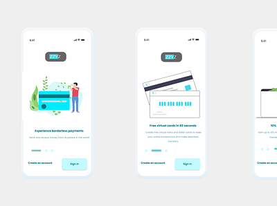 Bankly App app design ui ux