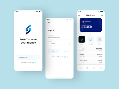 Easy Transfer | Finance Mobile App