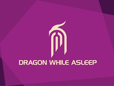 Dragon while asleep logo