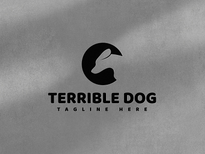 Terrible Dog Logo Design animal logo creative logo design dog logo graphic design icon logo logo design modern logo terrible terrible dog unique logo