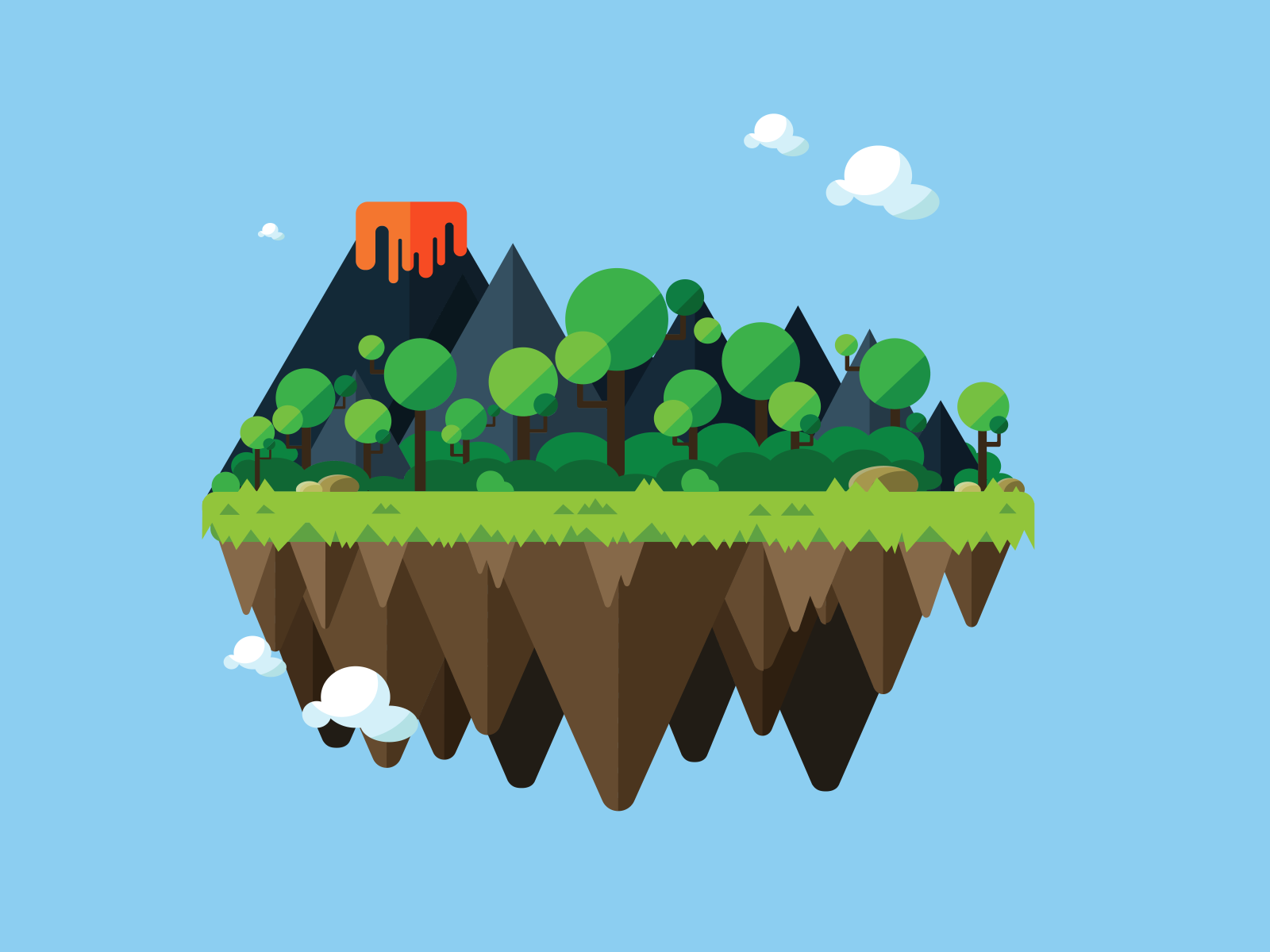 Dribbble - Game Landscape1.png by Maryna Churylo