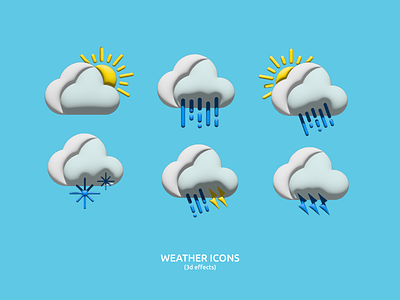 Weather icons