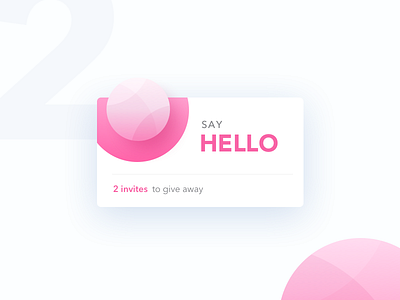 2 Invites to Dribbble dribbble invites light logo minimal simple