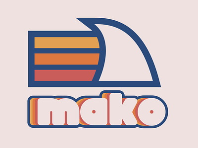 Mako branding design graphic design logo vector