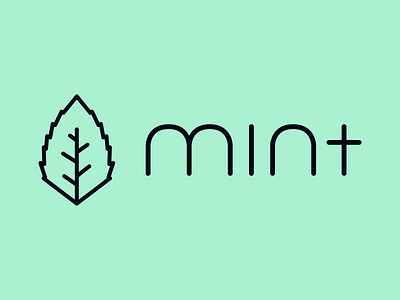 Mint branding design graphic design logo vector