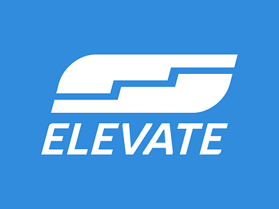 Elevate branding design graphic design logo vector