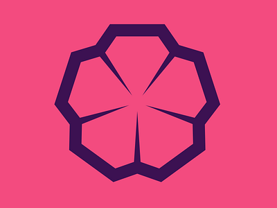 Blossoms branding design graphic design logo vector