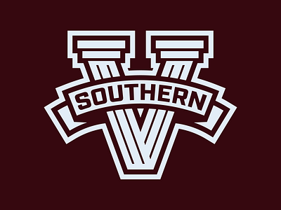Southern V branding design graphic design logo vector