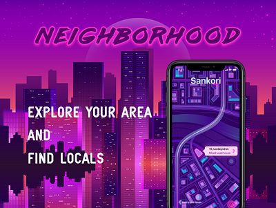 Neighborhood iOS App figma ios ios app ios design mobile ux app ux ui mobile