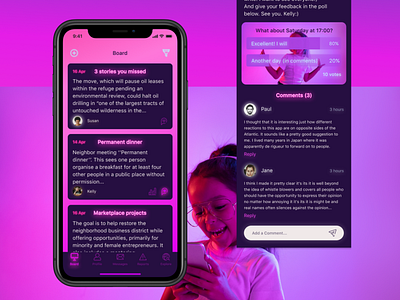 Board // Neighborhood iOS App