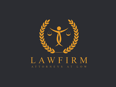 Lawyer Logo Design brand identity branding illustrator lawyerlogo logo logodesign logomaker