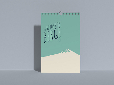 Die schönsten Berge design graphic design illustration typography
