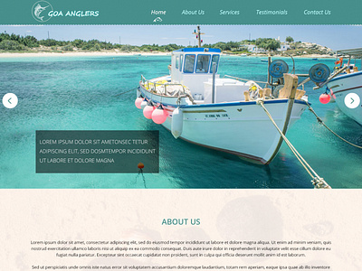 Fishing Tour Website