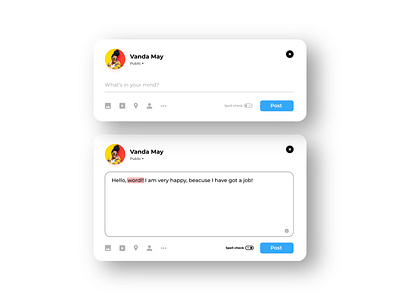 DailyUI #81 - Status update UI Design adobexd daily 100 challenge dailyui dailyuichallenge figma status update ui ux ui design uidesign uiux uxdesign