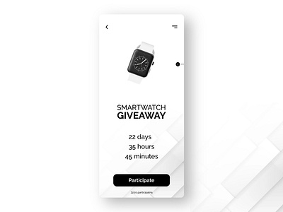 DailyUI #97 - Giveaway UI adobexd daily 100 challenge dailyui dailyuichallenge design figma giveaway giveawaydesign ui ux uidesign