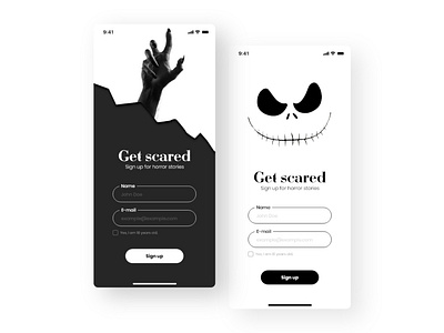 DailyUI #101 - Sign up