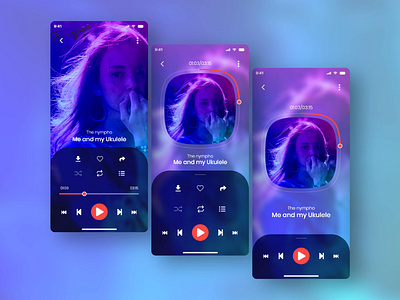 DailyUI #109 - Music player