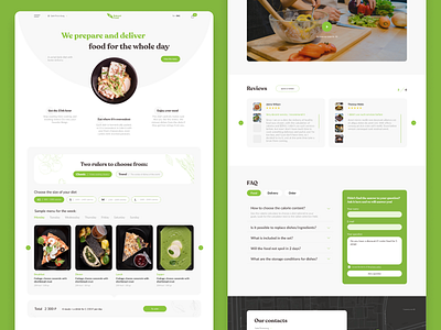 Delivery of cooked food delivery design food meal ui ux web