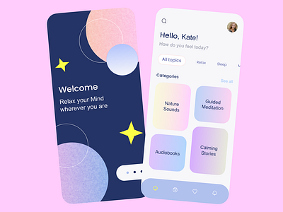 17 Daily UI. Relaxation App