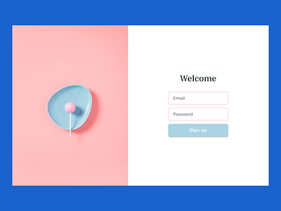 19 Daily UI. Welcome page app branding button design illustration inspiration logo minimalism neumorphic new popart trend ui ux