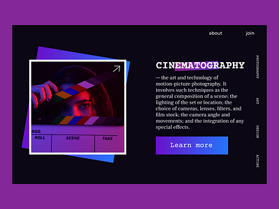 20 Daily UI. Art School Website