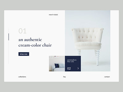 22 Daily UI. Online store 2021 app branding button design figma furniture illustration logo minimal minimalism neumorphic new online shop trend ui ux white