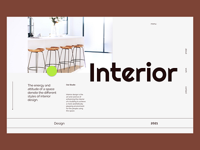 36 Daily UI. Interior Design Studio