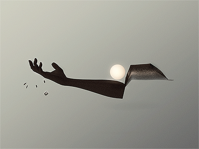 Orn arm orb suspended abstract