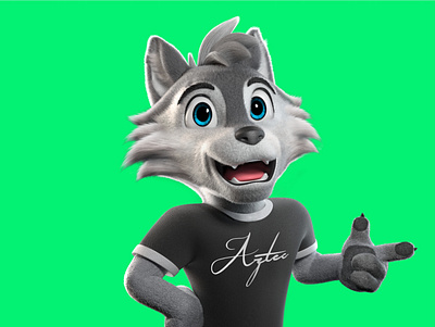 Lobo 3d animation 3d modeling character design character wolf 3d lobo 3d mascot mascot 3d mascote personagem 3d