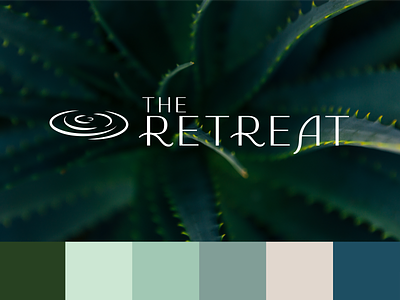 The Retreat | Branding branding design logo spa