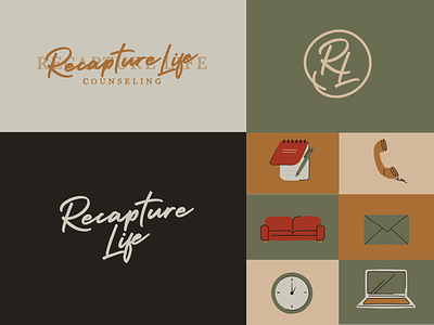 Recapture Life Counseling | Branding