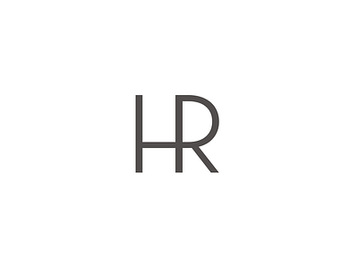 Harriet Rose Monogram brand identity logo logotype monogram typography waverley