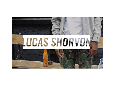 Lucas | Logo on photo