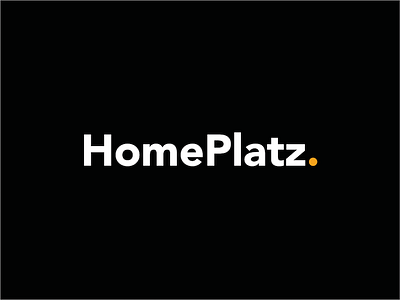HomePlatz | Logo Redesign brand colour identity illustration logo logotype palette typography
