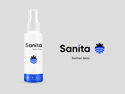 Sanita brand design branding design illustration logo