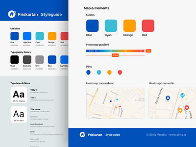 Priskartan Styleguide app design system guide priskartan silviais style styleguide ui