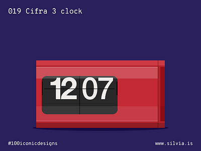 019 Cifra 3 Clock