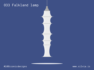 033 Falkland Lamp 100iconicdesigns danese design falkland flat illustration industrialdesign italiansdoitbetter lamp munari product productdesign