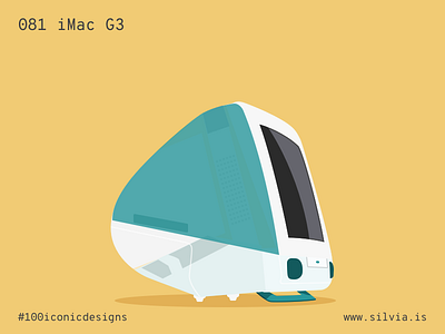 081 Imac G3 100iconicdesigns apple computer illustration imac industrialdesign ive johnyive mac product productdesign stevejobs