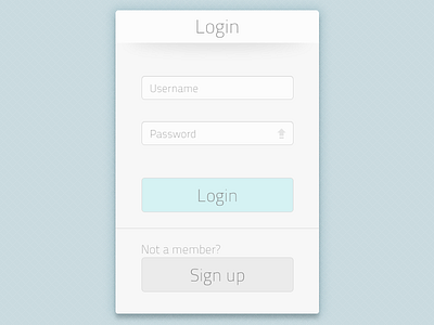 Login Window Freebie clear freebie login psd ui userinterface web white