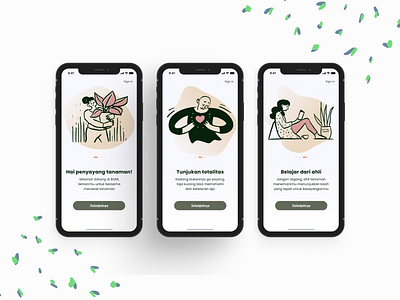 BUMI Plant App app plant app ui ux